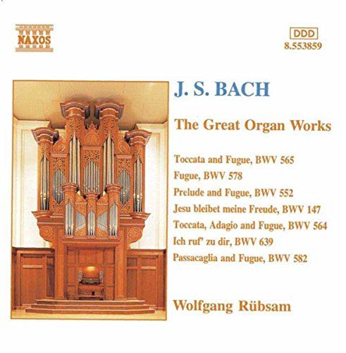 Rubsam - BACH, J.S.: Great Organ Works [CD]