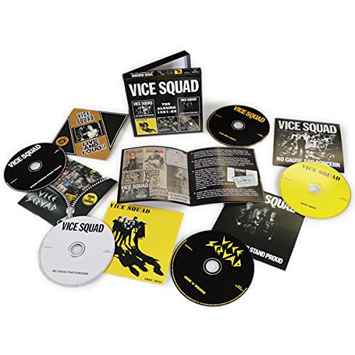Vice Squad - The Albums 1981-84 (5CD Clamshell Boxset) [CD]