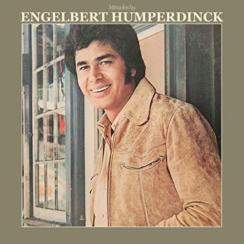 CD cover for Engelbert Humperdinck’s “Miracles” featuring his portrait.