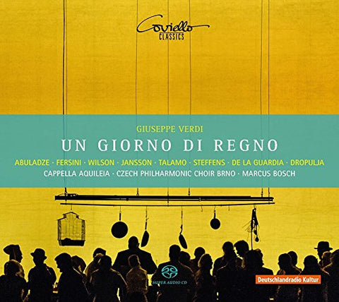 Abuladze/Fersini/Wilson/Bosch/Cappella Aquileia/Czech Philharm. Choir Brno - Giuseppe Verdi: Un Giorno di Regno - Opera in 2 Acts [CD]