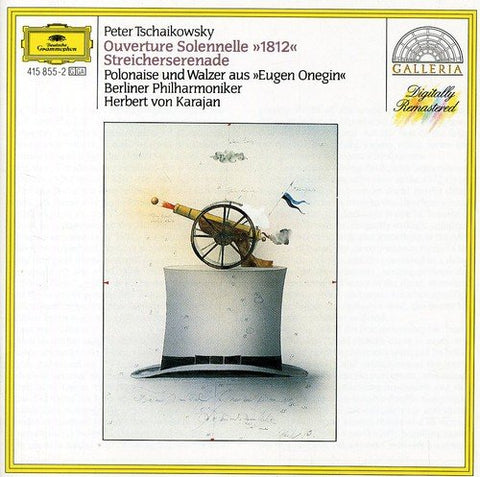 Don Kosaken Chor Serge Jaroff Berliner Philharmoniker Herbert Karajan - Tchaikovsky: Overture Solennelle  inch1812 inch / Serenade For Strings [CD]