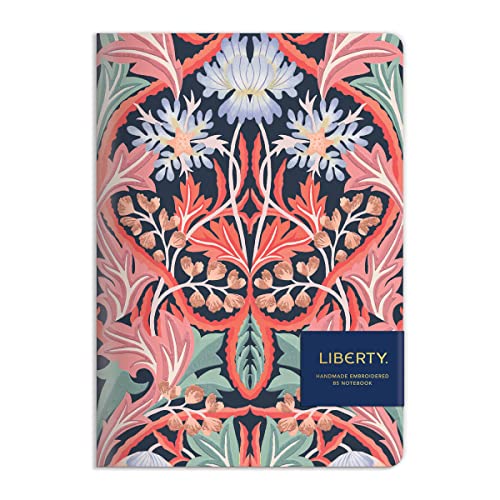 Galison Mudpuppy Liberty May Handmade B5 Embroidered Journal: Liberty London