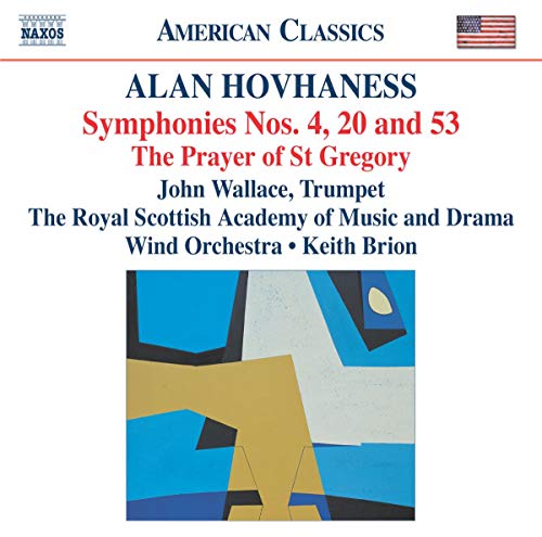 Rsamdbrion - HOVHANESS: Symphonies Nos. 4, 20 and 53 [CD]