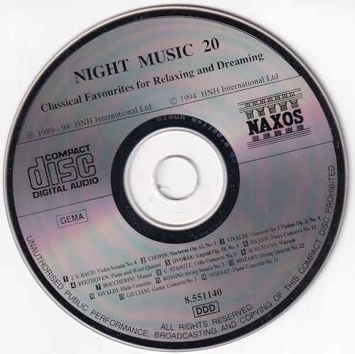 VARIOUS - NIGHT MUSIC 20 [CD]