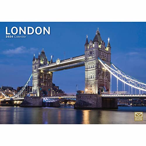 London A4 Calendar 2024
