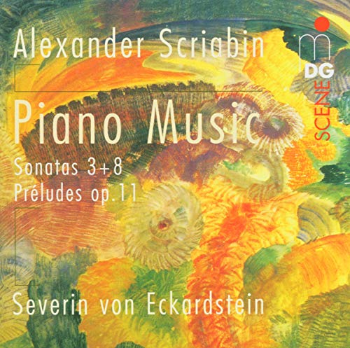 Scriabin / Von Eckardstein - Scriabin: Piano Music, 24 Preludes, Piano Sonatas 3, 8 [CD]