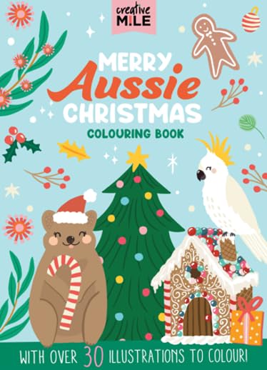 Merry Aussie Christmas : Colouring Book