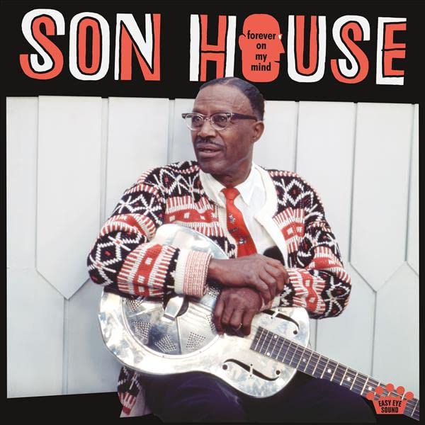 Son House album cover featuring a portrait of the blues musician with guitar.