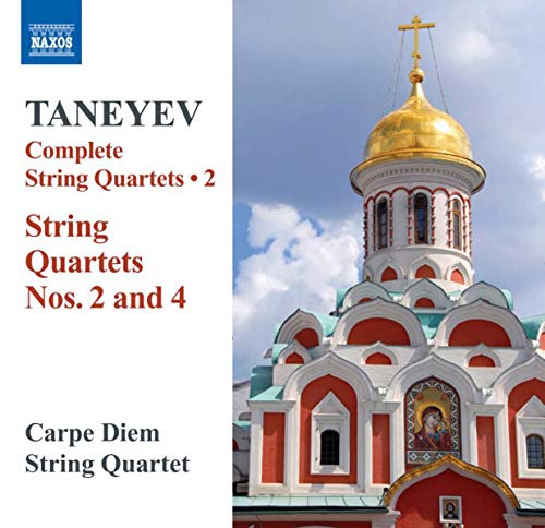 Carpe Diem String Quartet - Taneyev: String Quartets 2, 4 [CD]