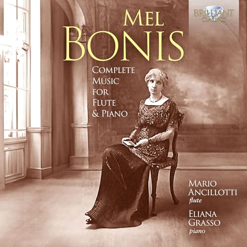 Mario Ancillotti/eliana Grasso - Bonis: Complete Music for Flute & Piano [CD]