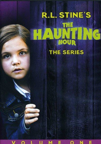 DVD cover for "R.L. Stine's The Haunting Hour" featuring a young girl.