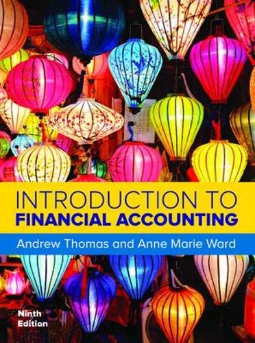 Introduction to Financial Accounting, 9e (UK Higher Education Business Accounting)
