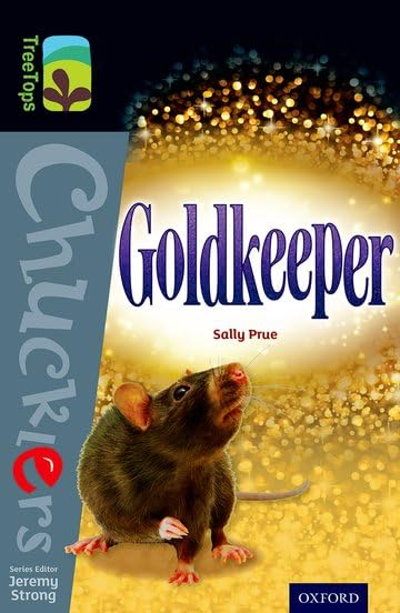 Book cover: "Goldkeeper" featuring a mouse with golden sparkles.