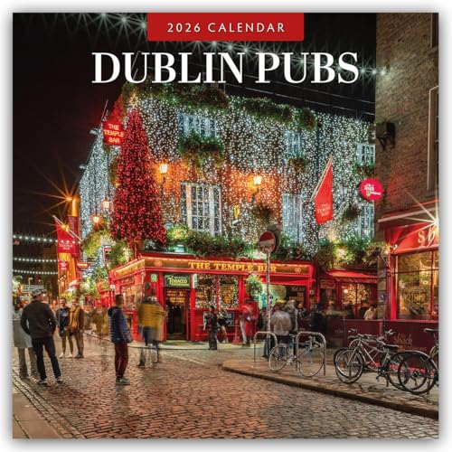 Dublin Pubs 2026 Square Wall Calendar