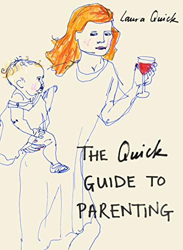 Book cover with sketch of a mother holding a baby and wine glass.