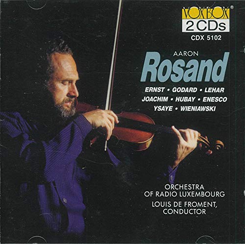 Luxembourg Ro/rosand - George Enescu, Benjamin Godard, Franz Lehar: Violin Recording [CD]