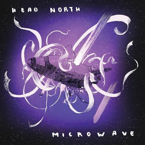 Head North / Microwave - Split (White/Purple Splatter Vinyl) [VINYL]
