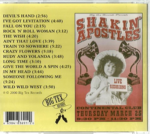 Shakin' Apostles - Too Hot For Snakes [CD]