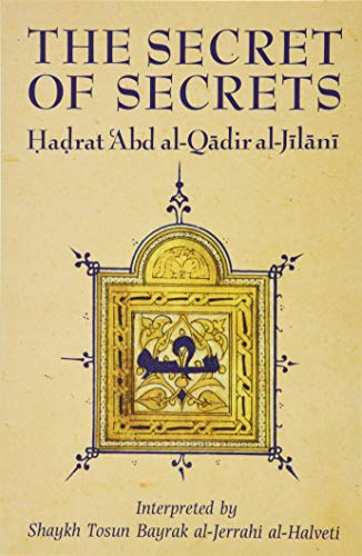 Book cover titled The Secret of Secrets with a central gold Islamic geometric illustration.