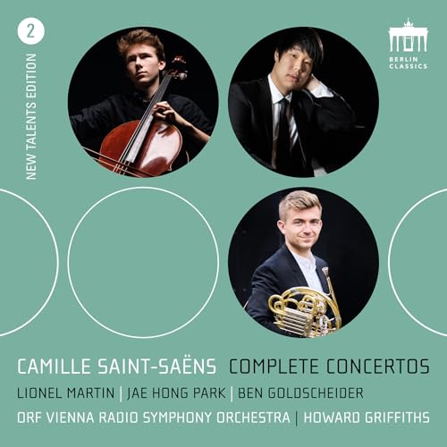 JAE HONG PARK  LIONEL MARTIN - CAMILLE SAINT-SAENS COMPLETE [CD]