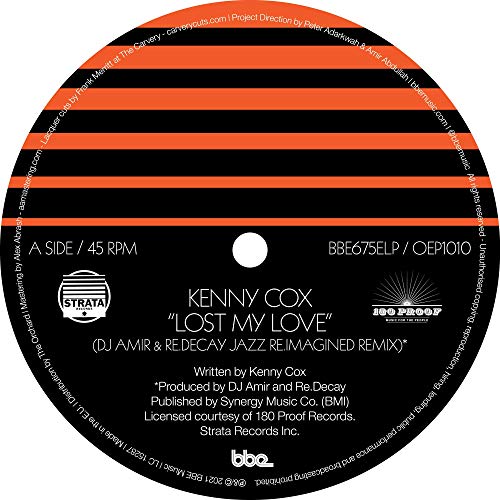 Coxkenny - Lost My Love (DJ Amir & Re.Decay Jazz Re.Imagined Remix) (12") [VINYL]