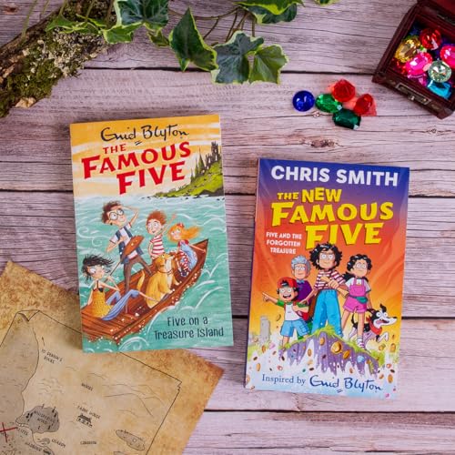 The New Famous Five: Five and the Forgotten Treasure : Book One in the thrilling new adventure series by Chris Smith, inspired by Enid Blyton