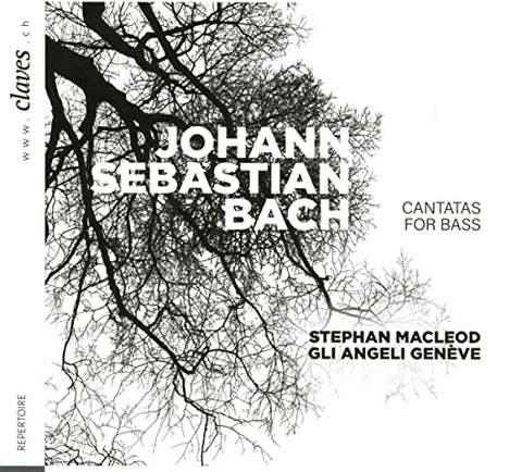 Stephan MacLeod, Ensemble Gli Angeli Geneve - J.S. Bach: Cantatas for Bass BWV 56-82-158-203 [CD]