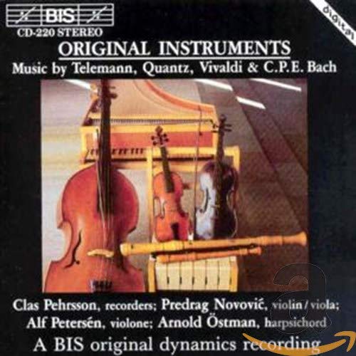 Drottningholm Bar Ens - Original Instruments (Drottningholms Barockensemble, Ostman) [CD]