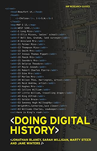 Doing digital history: A beginners guide to working with text as data (IHR Research Guides)
