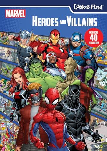 Marvel: Heroes and Villains Look and Find