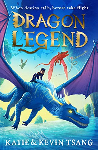 Fantasy book cover with dragon and medieval landscape, likely featuring a male protagonist.