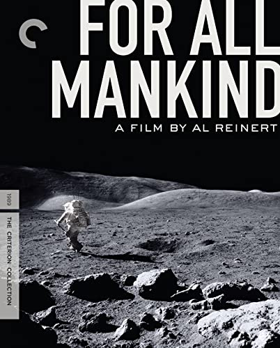 “For All Mankind” Blu-ray cover: astronaut on the moon’s surface.