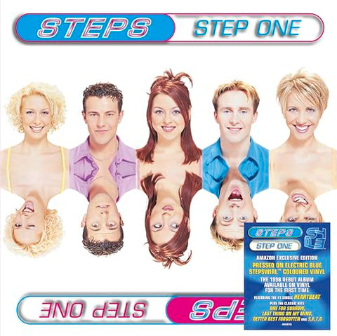 artist 'Steps' - Steps: Step One (Exclusive - Electric Blue StepsSwirl Vinyl)  [VINYL]