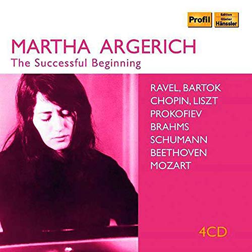 Martha Argerich - BEETHOVEN / ARGERICH / RICCI - SUCCESFUL BEGINNING (4 CD) [CD]