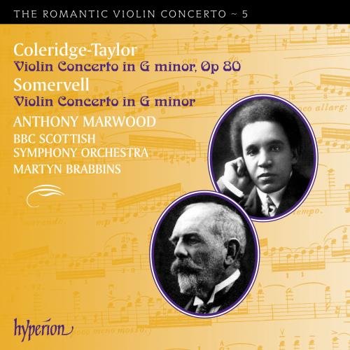 Anthony Marwood; Martyn Brabbins: BBC Scottish Symphony Orchestra - Coleridge-Taylor & Somervell: Violin Concertos [CD]