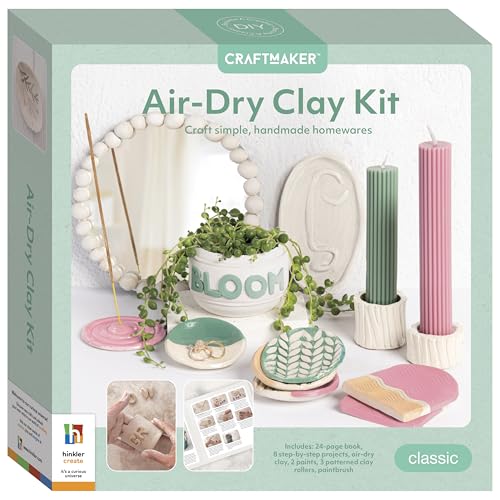Craft Maker Classic Air Dry Clay Craft Kit