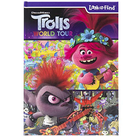 DreamWorks Trolls World Tour Poppy, Branch, and More! - Look and Find Activity Book - PI Kids: 1