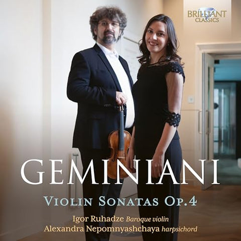 Igor Ruhadze/alexandra Nepomny - Geminiani: Violin Sonatas Op.4 [CD]