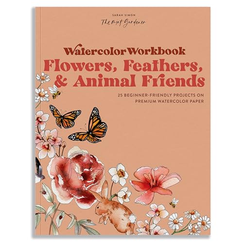 Watercolor Workbook: Flowers
