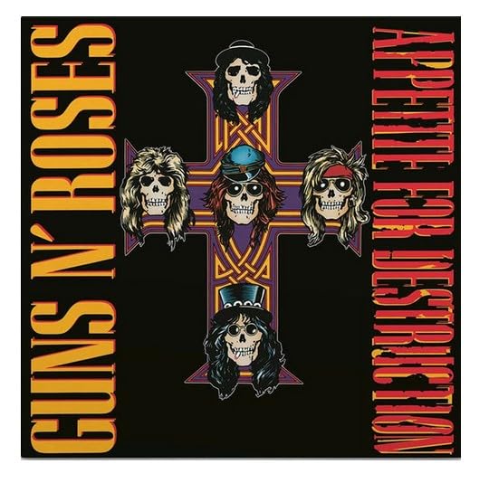 Guns n Roses / Appetite For Destruction (1LP Rare RED) [VINYL]