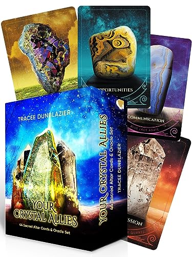 Your Crystal Allies : 44 Sacred Altar Cards & Oracle Set