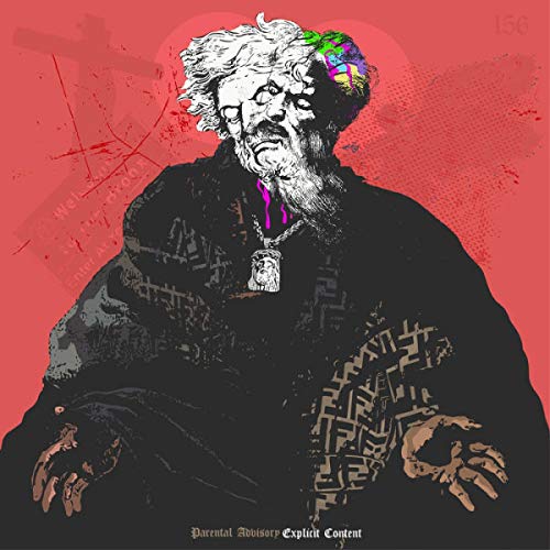 CD cover for Fred The Godson's "God Level" featuring a stylized portrait.