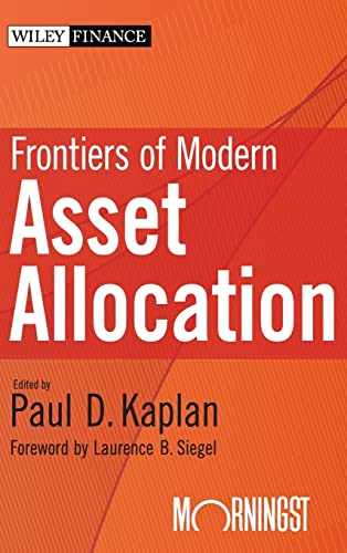 Frontiers of Modern Asset Allocation