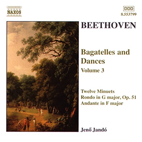 Jeno Jando - Beethoven: Bagatelles & Dances, Vol. 3 [CD]