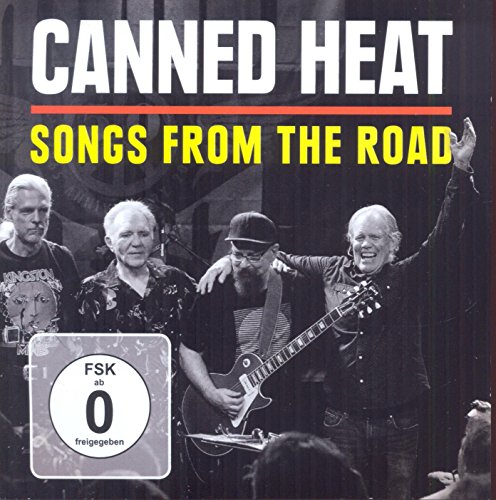 Canned Heat album cover featuring a black and white band photo.