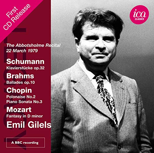 Emil Gilels - Various / Four Klavierstucke [CD]