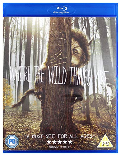 Blu-ray cover art featuring a furry creature peeking from behind a tree in woods.