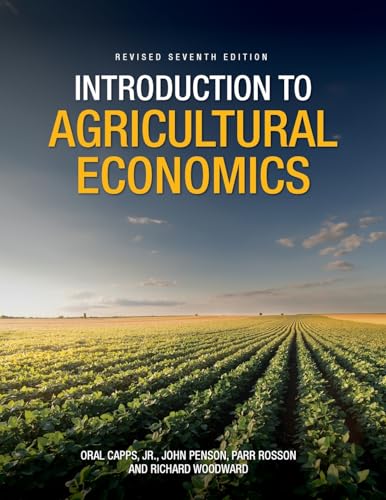 Introduction to Agricultural Economics