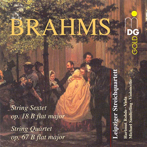 Brahms - Leipziger Streichquartett/Rohde/Sanderling [CD]