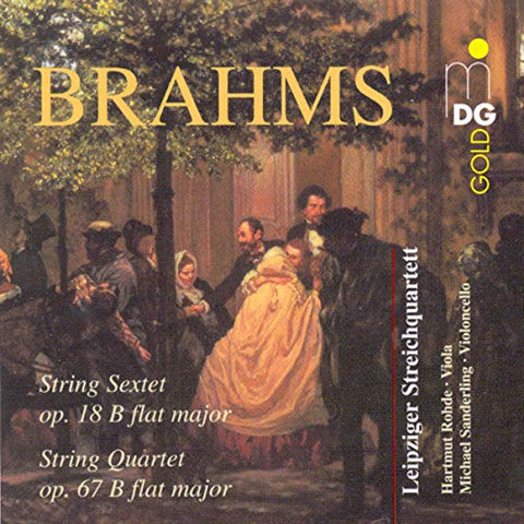 Brahms - Leipziger Streichquartett/Rohde/Sanderling [CD]